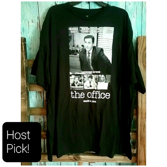the office Other - The Office Michael Scott Steve Carell Plus Size Men's Tshirt 3x Nwot! Host Pick!